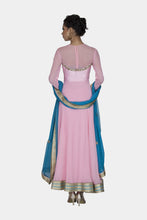 Archana pink anarkali set - knv-dash