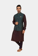 Aarav green bandhi jacket with pant - knv-dash