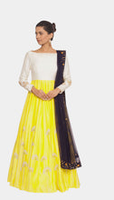 Aditi embroidered boatneck anarkali set - knv-dash