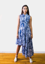 Amari blue half and half dress - knv-dash