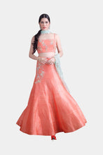 Ardra tangerine lehenga set - knv-dash