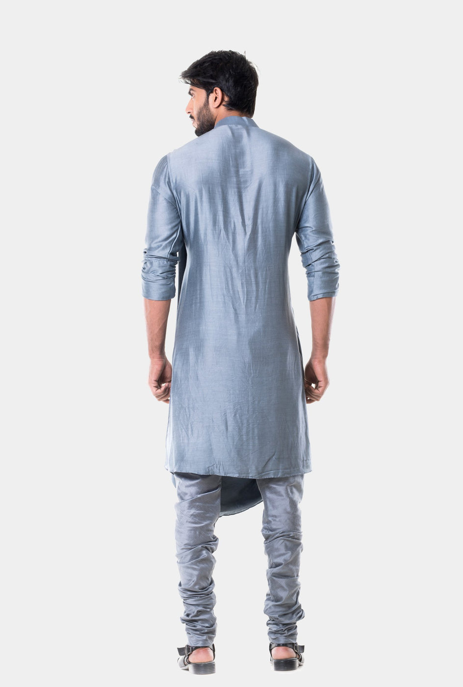 Abdulnew grey kurta set - knv-dash