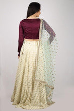 Aalia plum brocade lehenga set - knv-dash