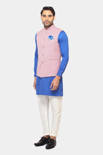 Arjun blush pink bundi - knv-dash